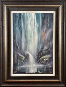 ‘Lower Reid Falls’ Ashton Howard, Dye Sublimation on Aluminum