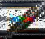 ‘Vivid River’ by Kre8, Acrylic Painting on Canvas with COA