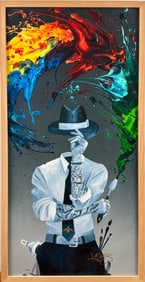 Kre8 ‘Origin Of Discipline’ Giclee on Canvas, COA