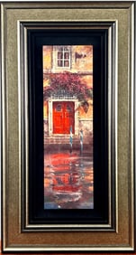 James Coleman ‘Red Door Reflections’ Caldograph with COA