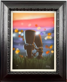 Ziggy  O’Leary ‘These Moments,’ Signed Giclee on Canvas, COA