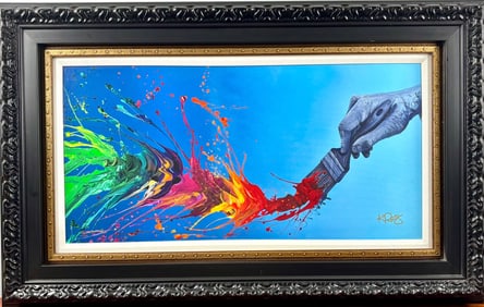 ‘Reflections’ by Kre8, Signed Giclee on Canvas