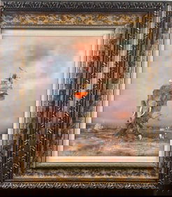 ‘L’Inde d’Antan’ by Bernard Louedin, Dye Sublimation on Aluminum