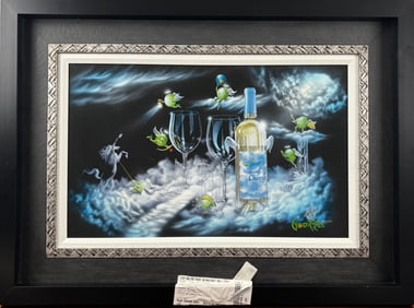 ‘Heaven’ by Michael Godard, Signed Giclee on Canvas with COA