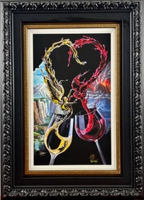 Michael Godard ‘Darkness and Light’ Signed Giclee on Canvas with COA