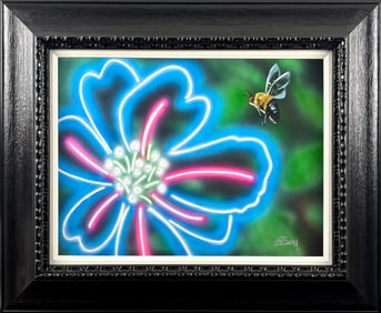 Ziggy O’Leary ‘Pollination’ Signed Giclee on Canvas with COA