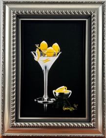 Michael Godard ‘The Three P’s’ Giclee on Canvas with COA