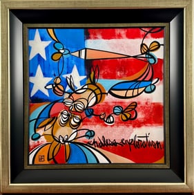 David Le Batard LEBO ‘Endless Exploration,’ Giclee on Canvas, COA