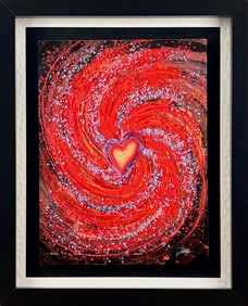 Jon Ratenbury ‘Love Swirl’ Dye Sublimation on Aluminum