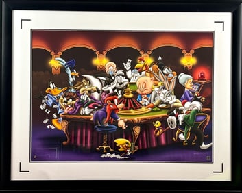Warner Bros. Limited Edition ‘It’s a Gamble’ Seriolithograph