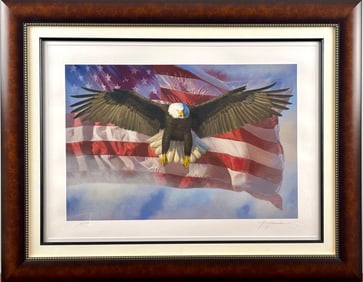 Pat McManus ‘Strong Again,’Color Giclee on Paper, COA