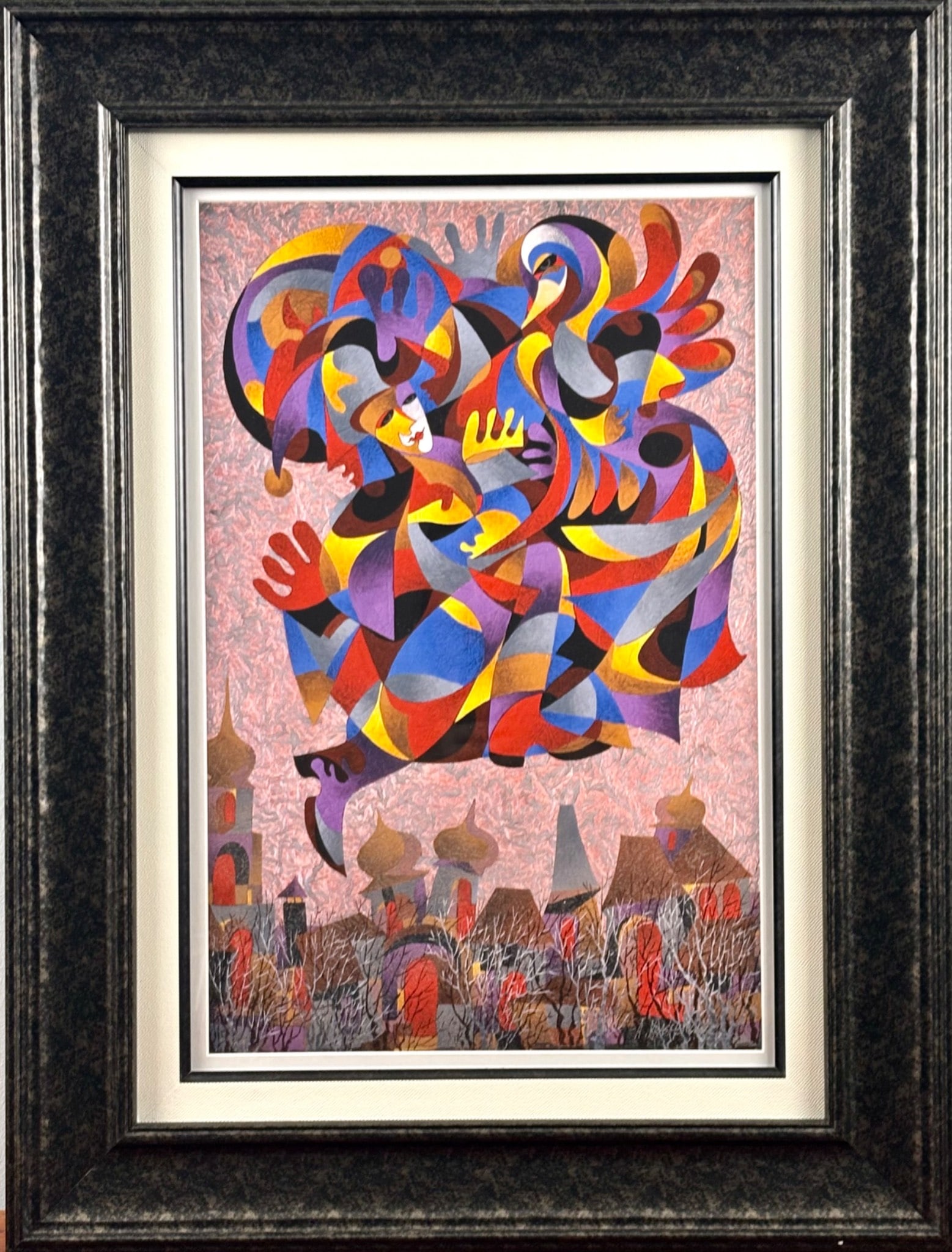 Anatole Krasnyansky ‘Fly Over the City’ Giclee on Paper, COA (1 of 14)