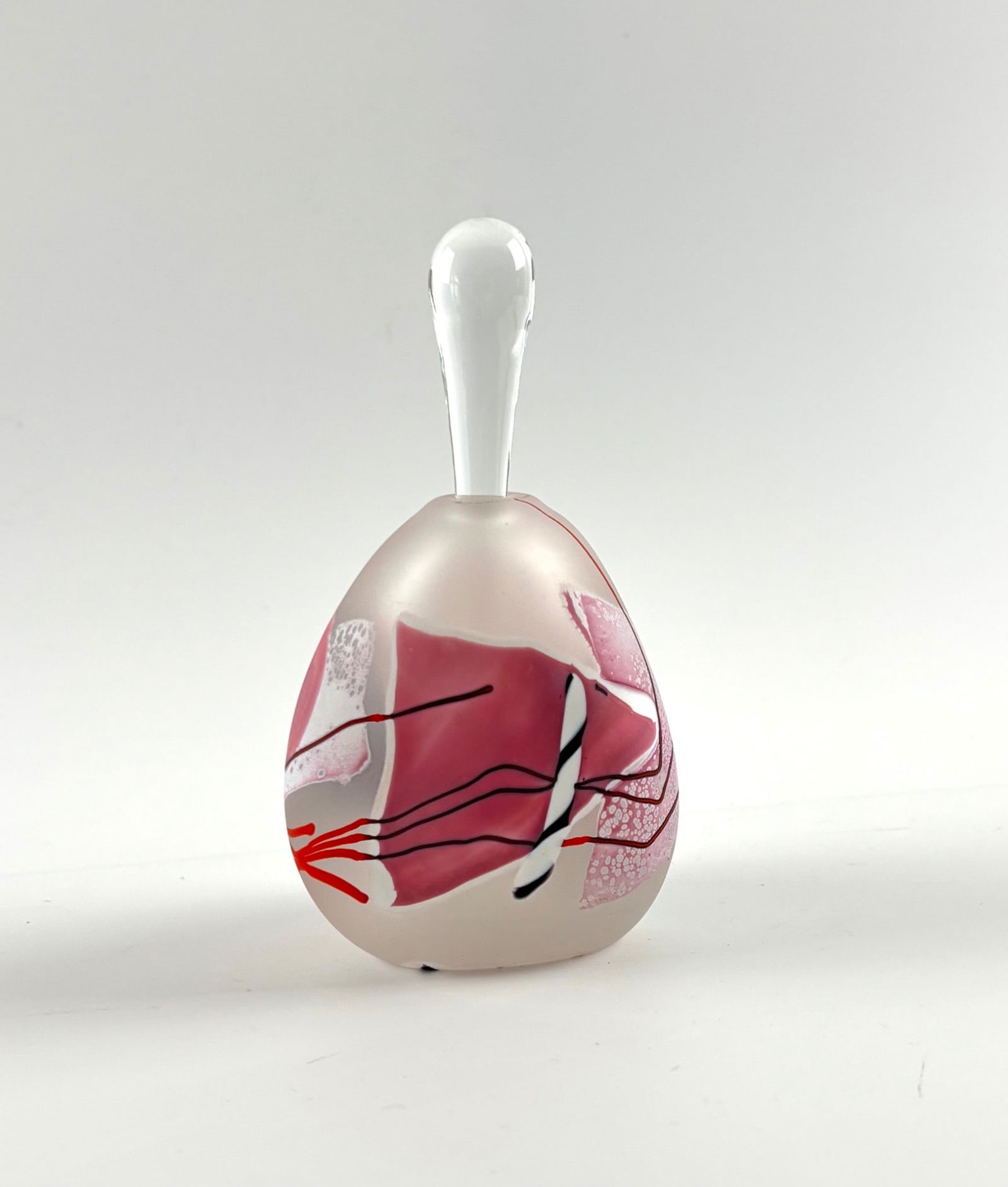 James R. Wilbat 1988 Signed Art Glass Perfume Bottle (1 of 15)