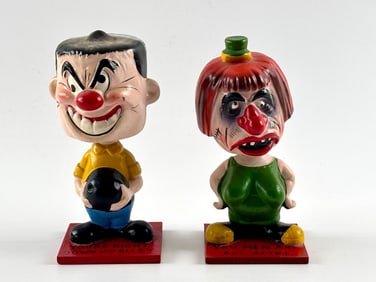 1963 St. Pierre and Patterson Rumpus Room Original Bobbleheads