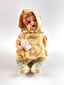 German Bisque Head Open Mouth Baby Doll