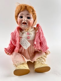 Hertel Schwab German Bisque 152 Baby Doll with Sleep Eyes