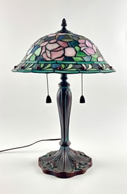 Tiffany Style Stained Glass Table Lamp