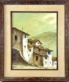 Oldea Oil on Canvas by Mino 1969