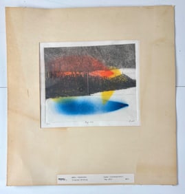 Toshihiro Endo Signed and Numbered Original Etching