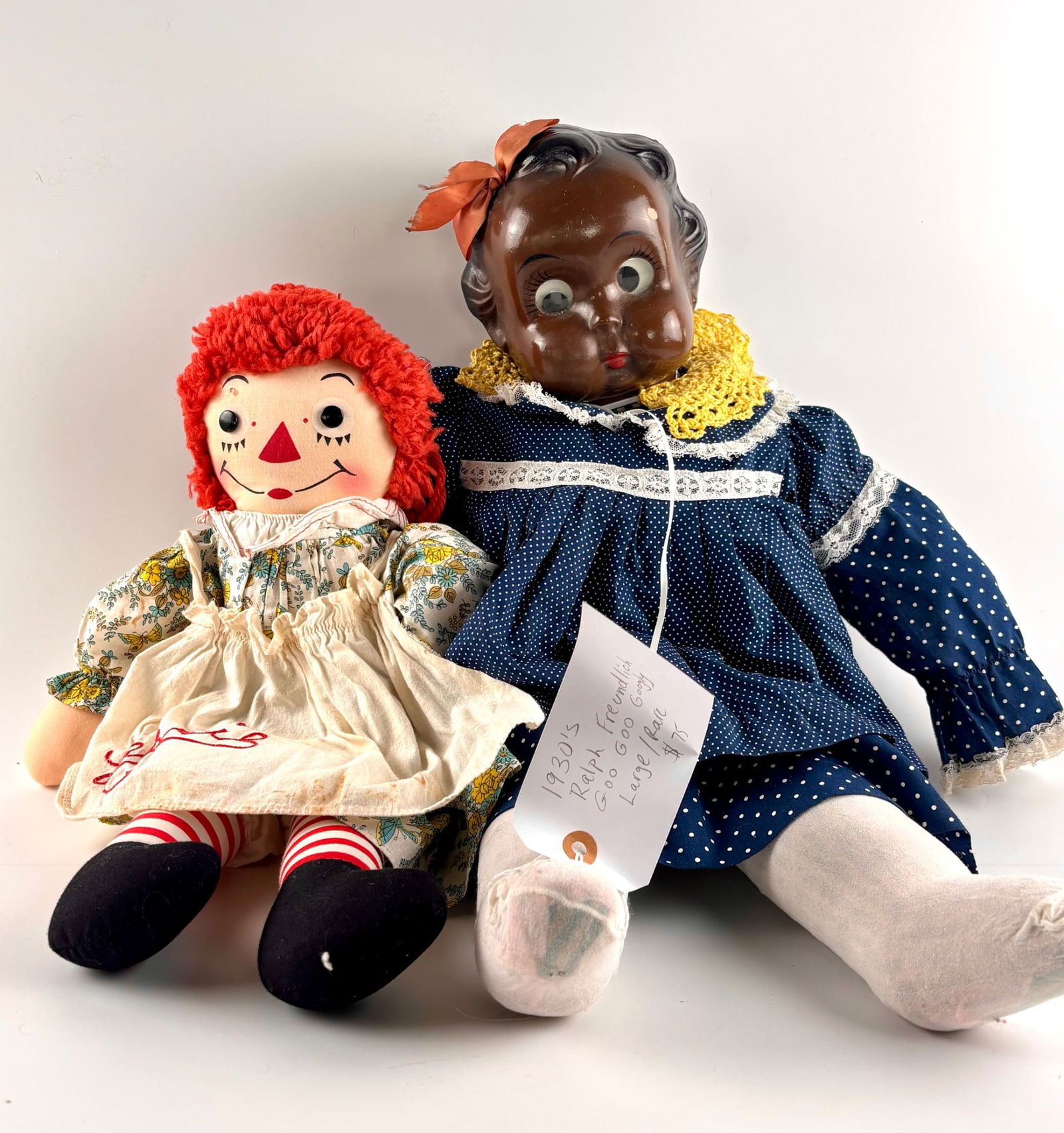?Ralph Freundlich Goo Goo Googly and Raggedy Ann Dolls (1 of 14)