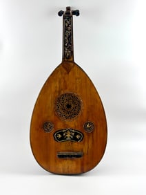 Wood and Mother of Pearl Inlay Oud