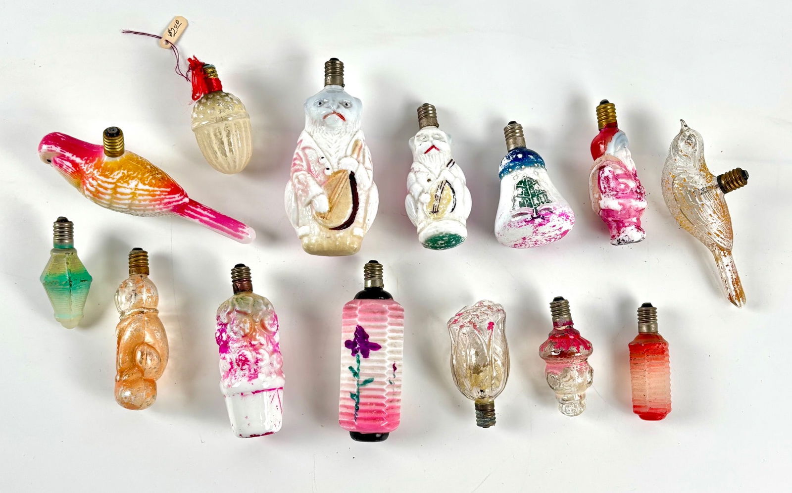 Early Figural Christmas Light Bulbs (1 of 10)