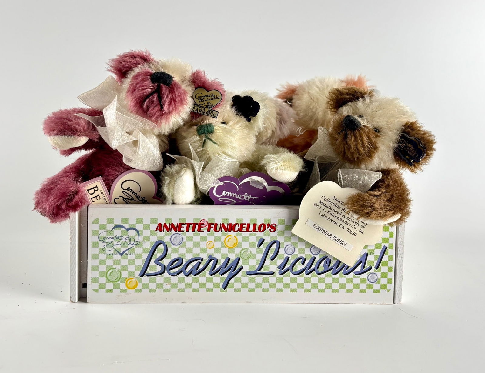 Annette Funicellos Beary Licious Collectible Teddy Bears (1 of 8)