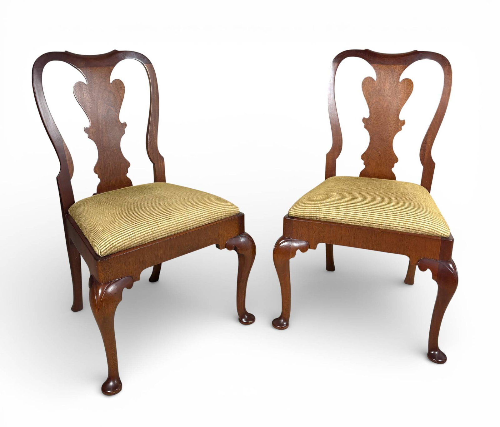 Kittinger Winterthur Collection Mahogany Dining Chairs Pair (1 of 13)