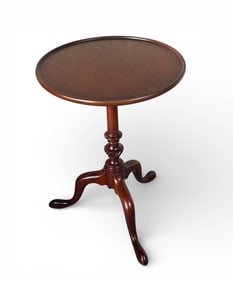 Benchmade Mahogany Pedestal Table