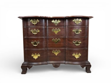 Henkel Harris Mahogany Block Front Bachelors Chest SPNEA