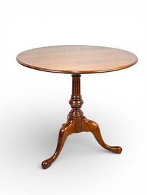 Benchmade George III Style Tilt Top Mahogany Table circa 1920s