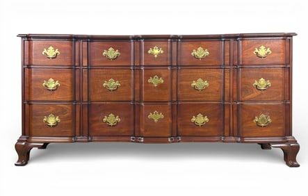 Kindel Windermere Collection Mahogany Blockfront Long Chest