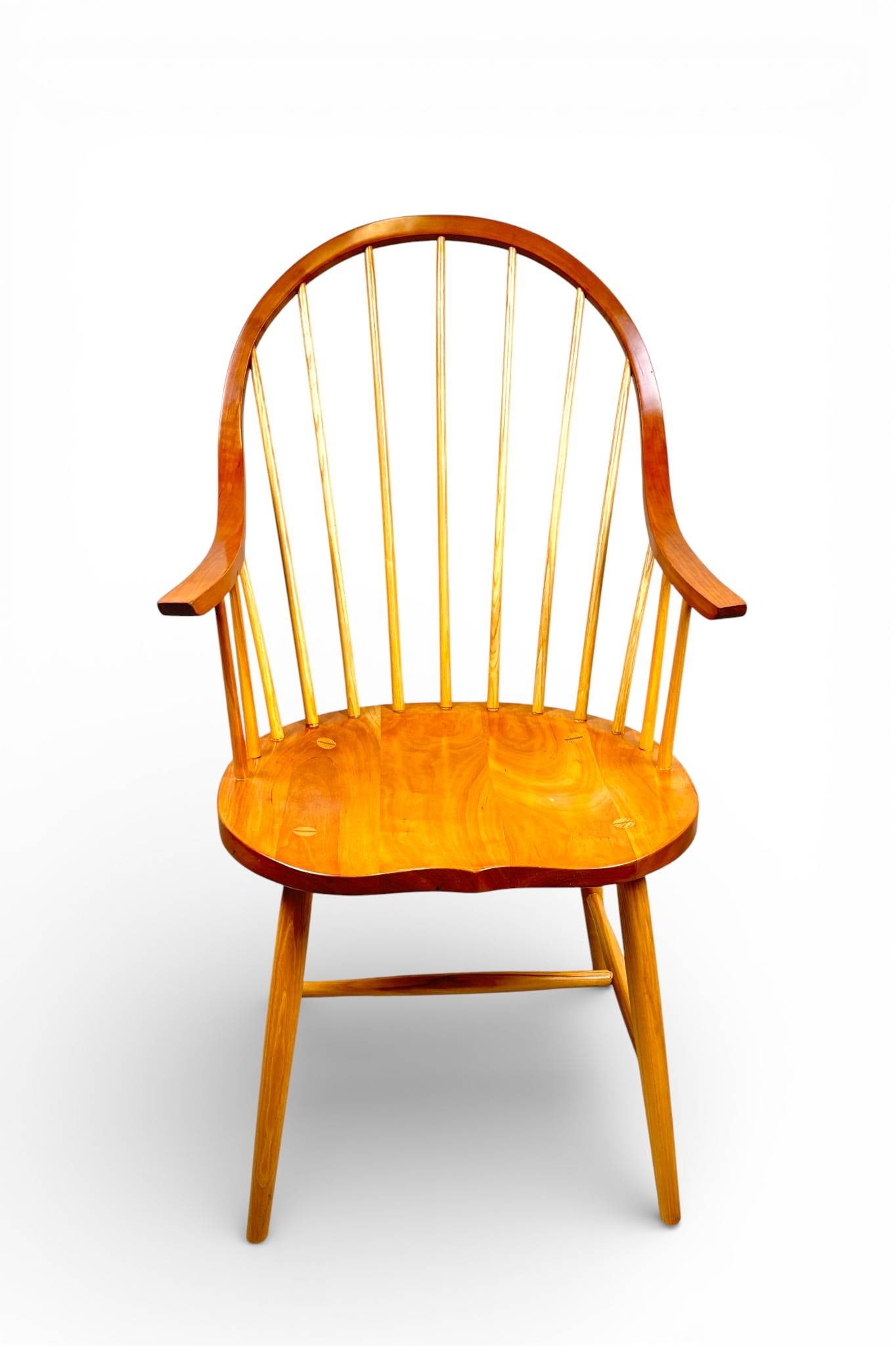 Harden Cherry Transitions Shaker Bow Back Windsor Armchair (1 of 10)