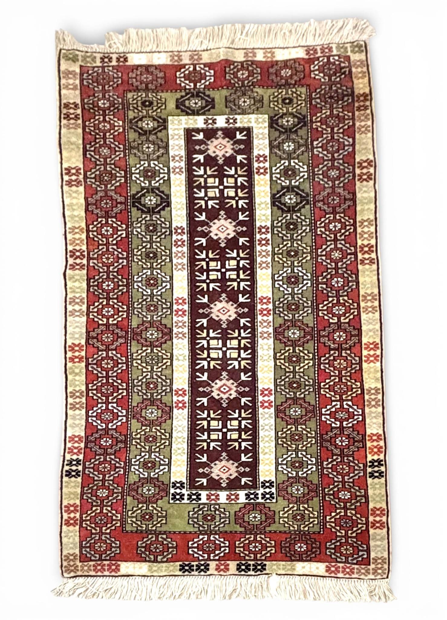 Handwoven Iranian Shahsavan Wool Rug 3.5 x 5.5 (1 of 15)