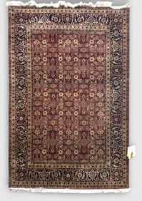 Handwoven Persian Mahal Sarouk Carpet