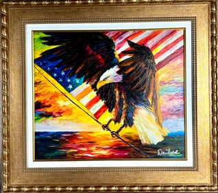 Power and Perseverance Giclee on Canvas by Daniel Wall