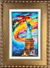 Daniel Wall. Freedom. Hand Embellished Giclee on Canvas