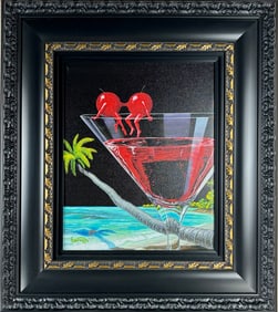 Michael Godard Giclee on Canvas Cherry Beach