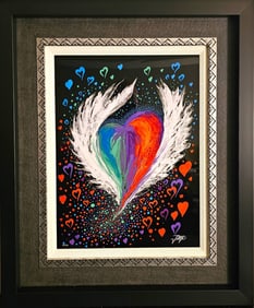 Jon Rattenbury Fly Me Away Dye Sublimation on Aluminum with COA