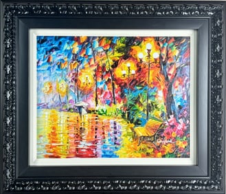 Daniel Wall. Together. Hand Embellished Giclee on Canvas