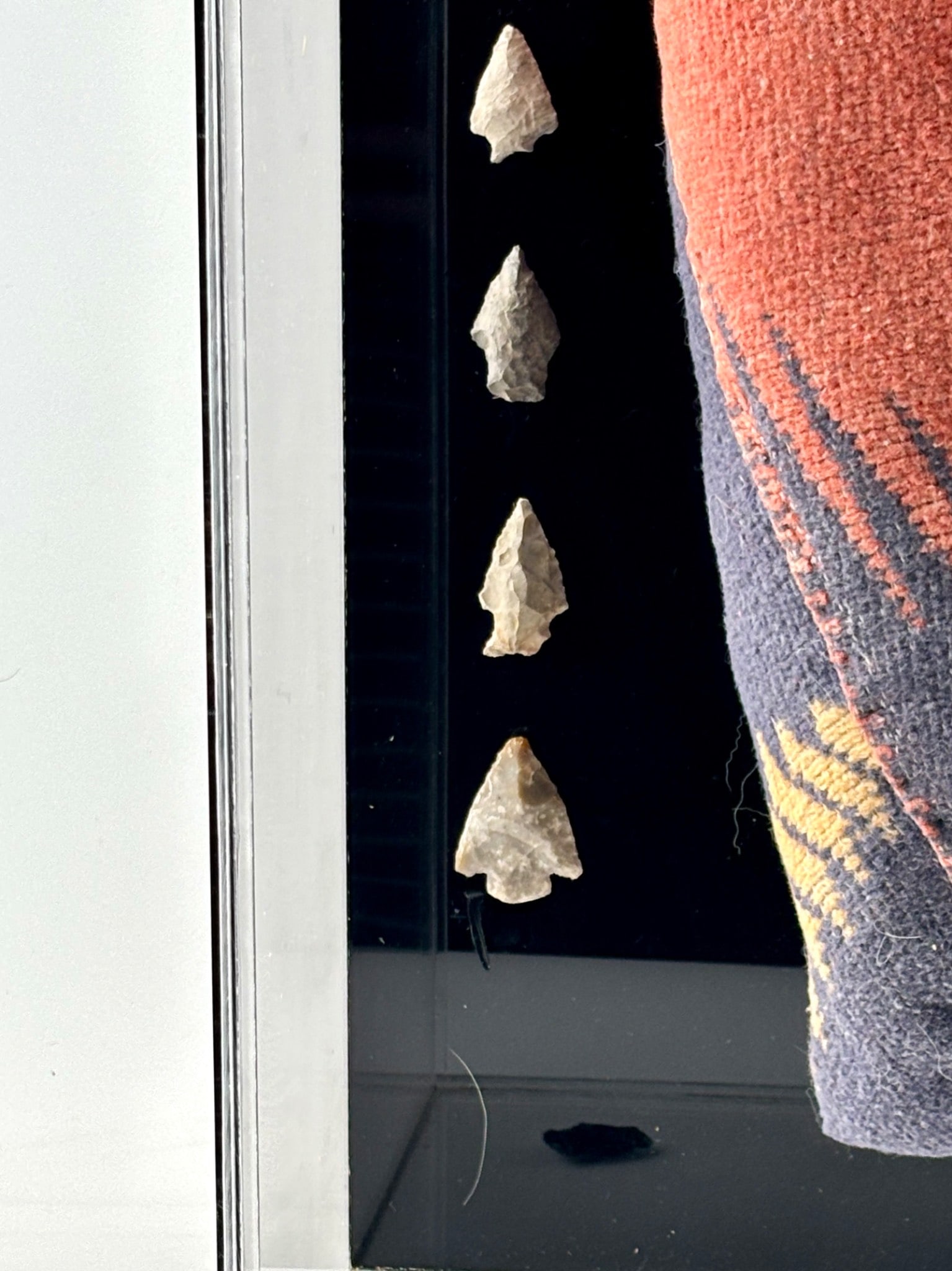 Native-Inspired Infant Effigy Shadow Box Assemblage with Decorative Elements - 8