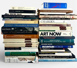 Art and Art History Books, Various Topics and Authors