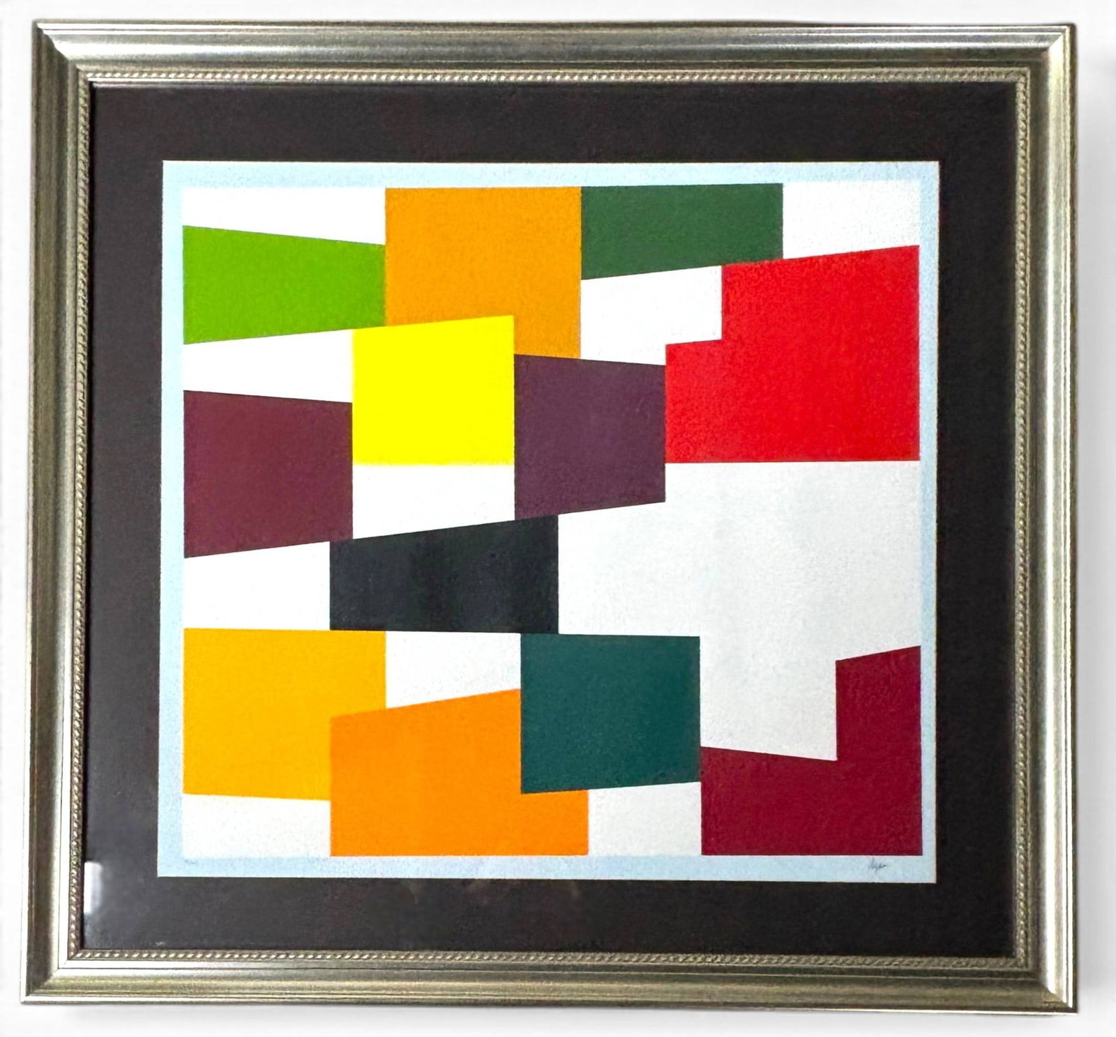 XXe Siecle No. 2 Lithograph by Yaacov Agam with COA (1 of 11)