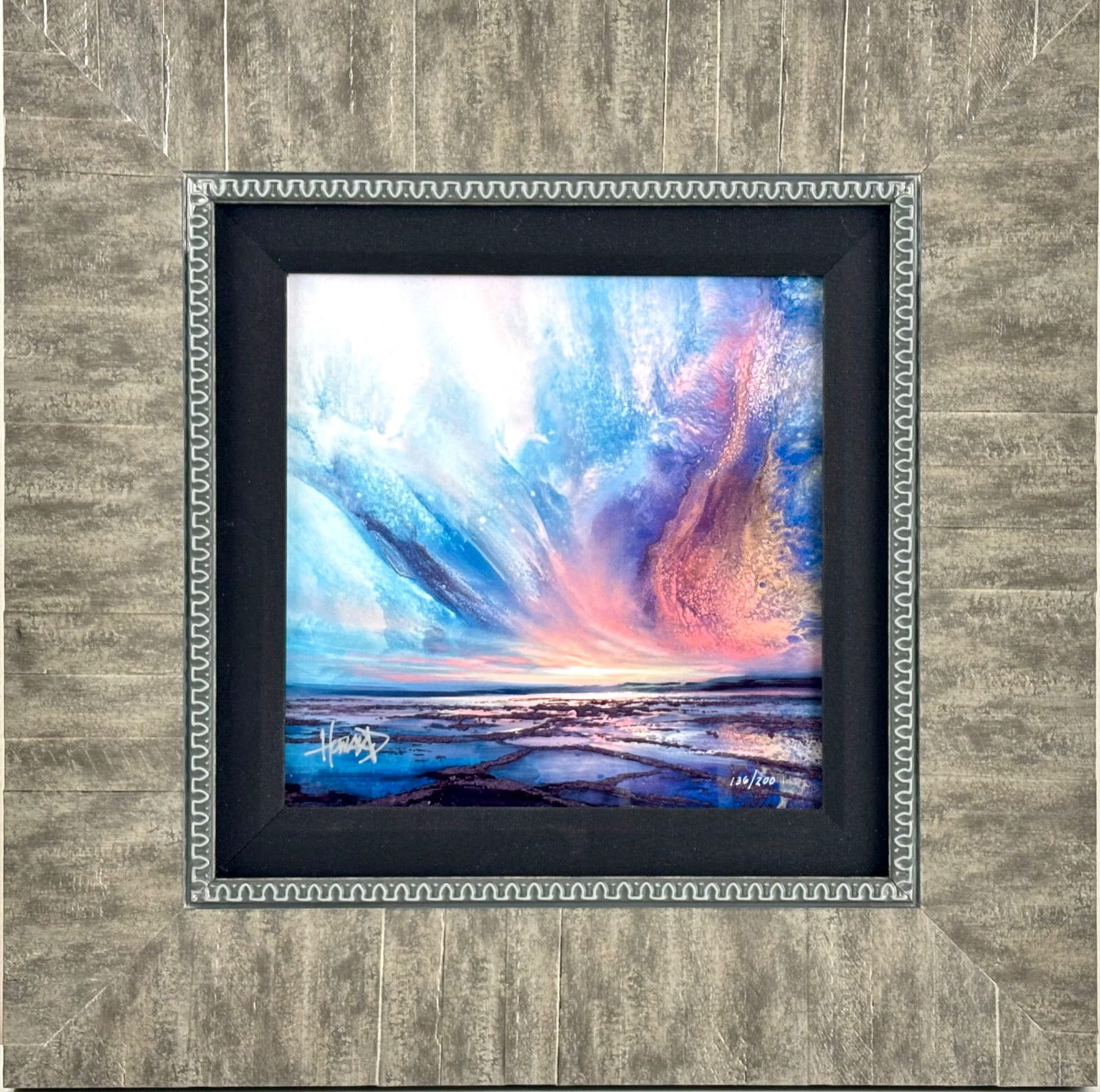 Ashton Howard Rising Tide Signed Dye Sublimation on Aluminum (1 of 10)