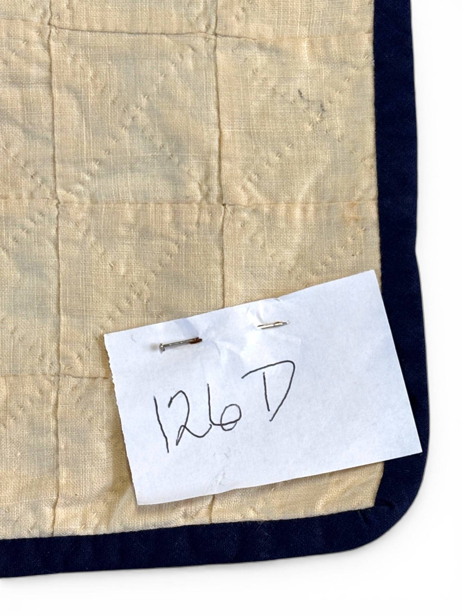 Handmade Patchwork Quilt Featuring Donkey Design with Plaid and Solid Fabric - 5