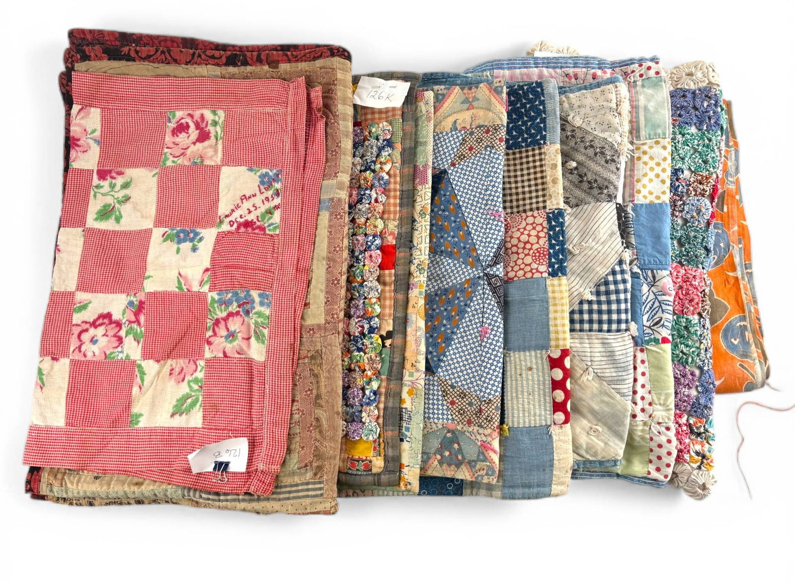 Hand Quilted Baby Blankets and Textiles (1 of 9)