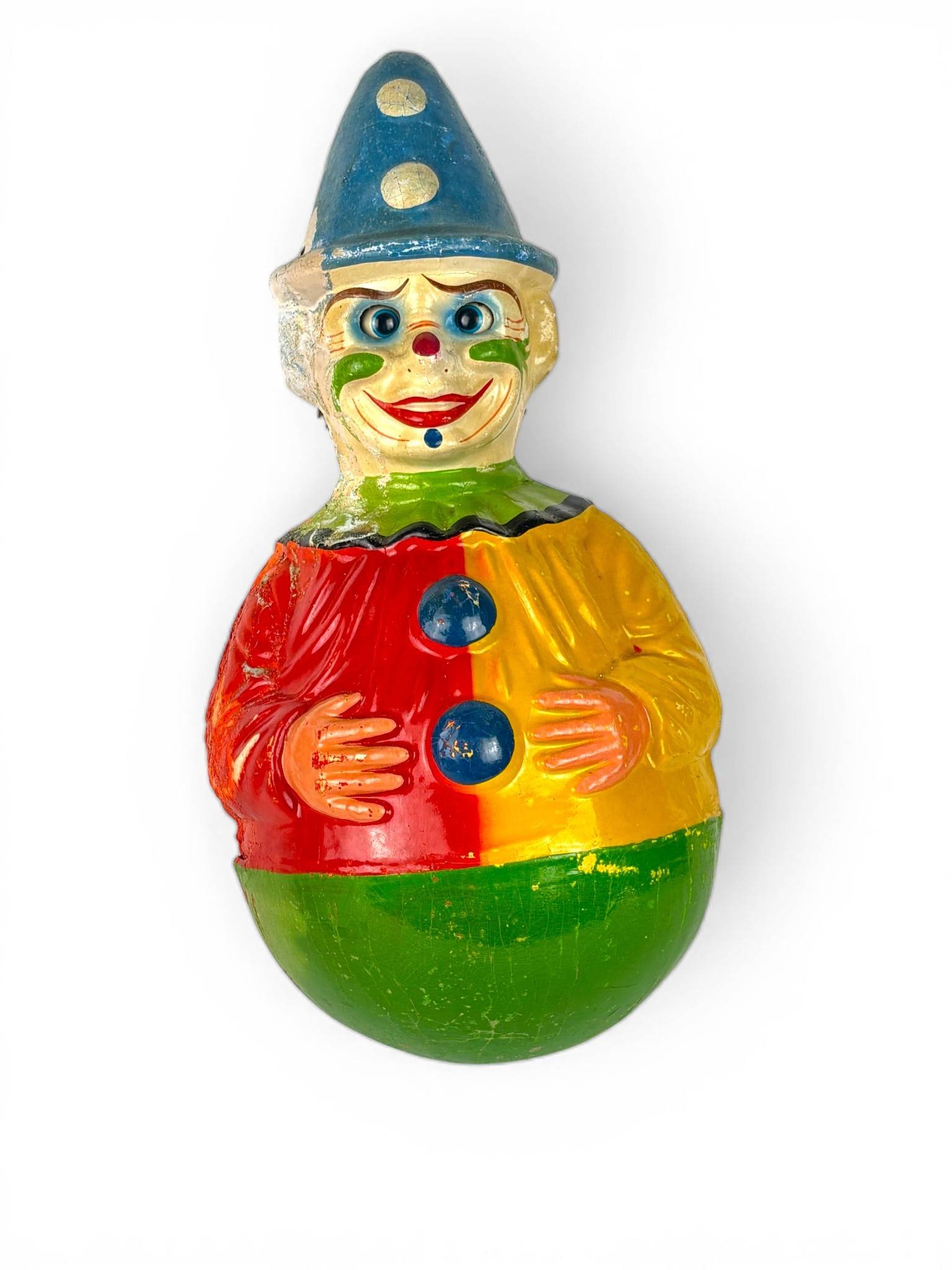Schoenhut Paper Mache Roly Poly Clown (1 of 11)