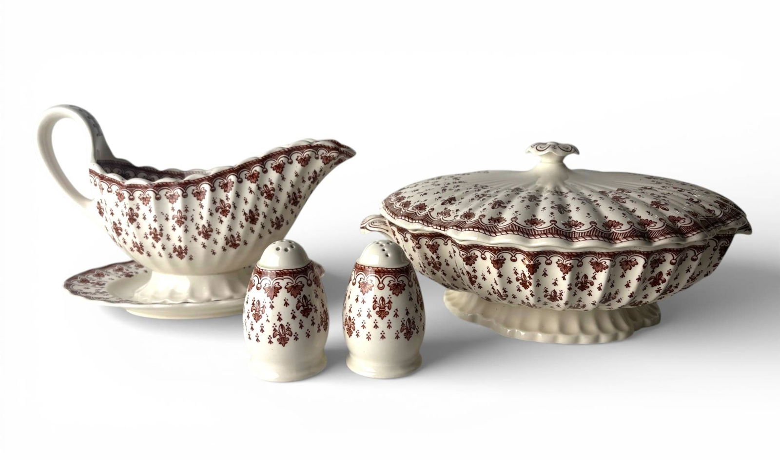 Spode Copeland Brown Fleur de Lys Serving Pieces (1 of 13)