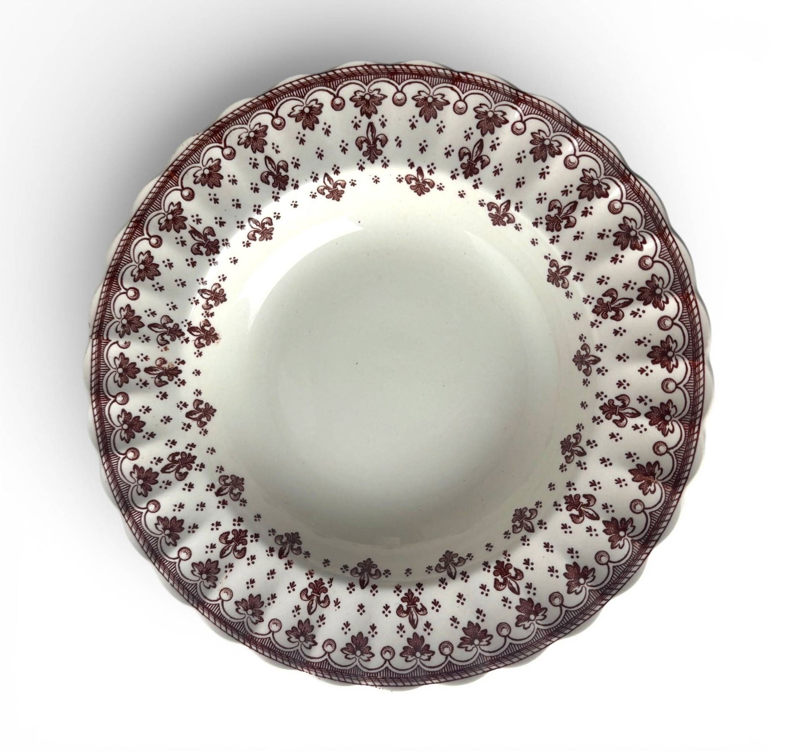 13 Spode Copeland Brown Fleur De Lys Soup Bowls (1 of 9)