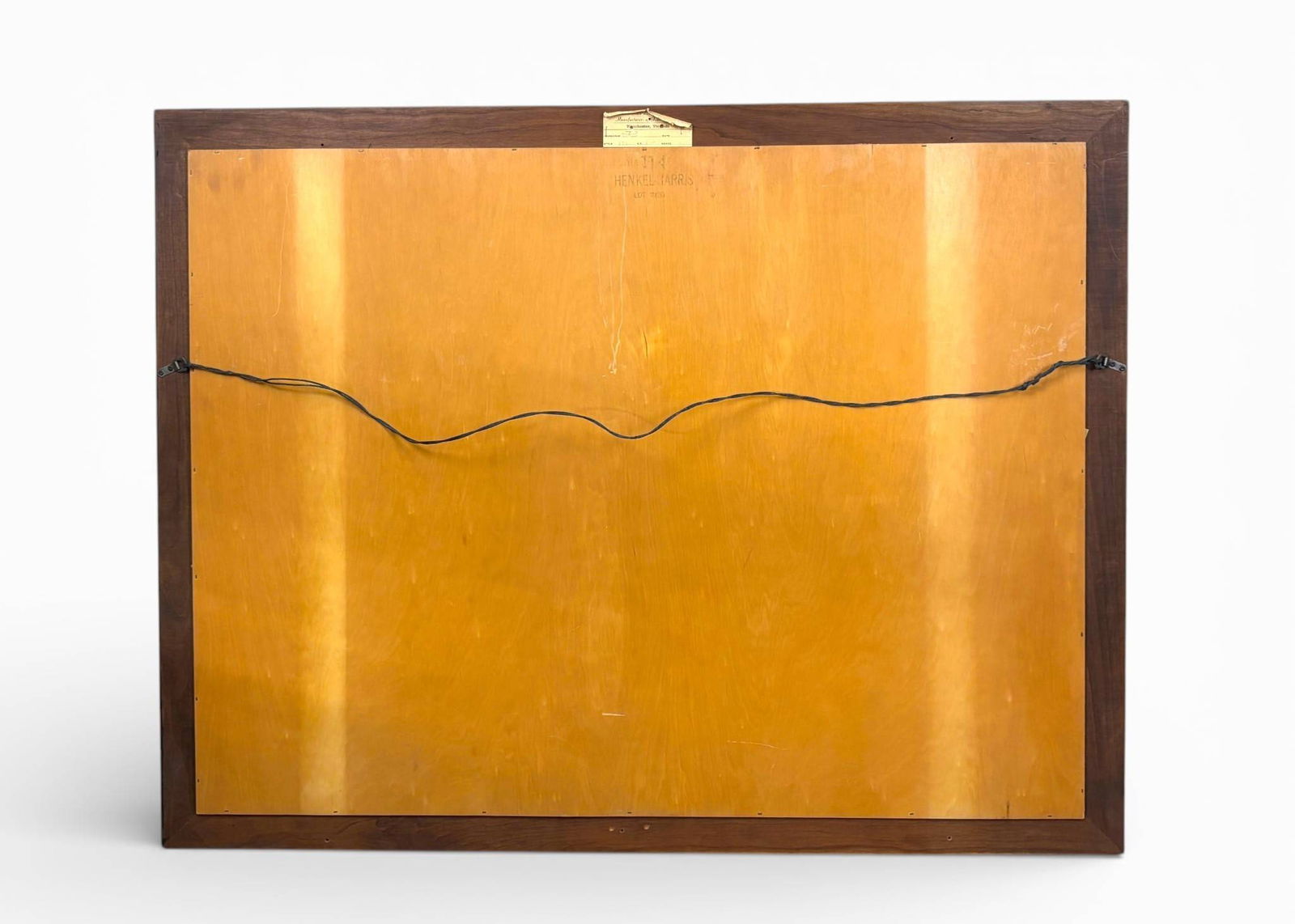 Henkel Harris Rectangular Wood Framed Mirror - 4